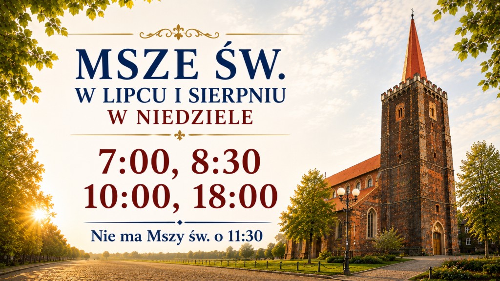 26 06 13 Msze w wakacje